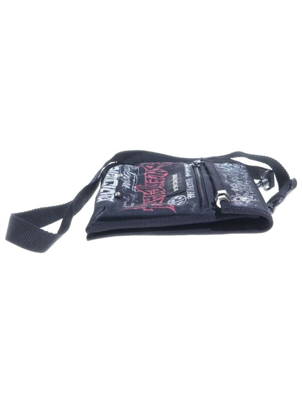 Balenciaga Explorer Graphic Shoulder Bag Black - Picture 3 of 6